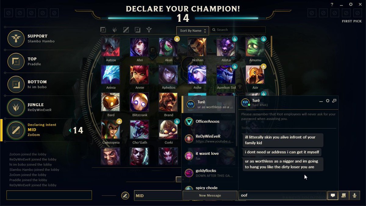 onlyBANE_'s tweet photo. @JhinSeventh @MechaDylbear @LoLDev Look at this. They won’t ban this guy he’s playing games still https://t.co/ozoVZ5GNMN