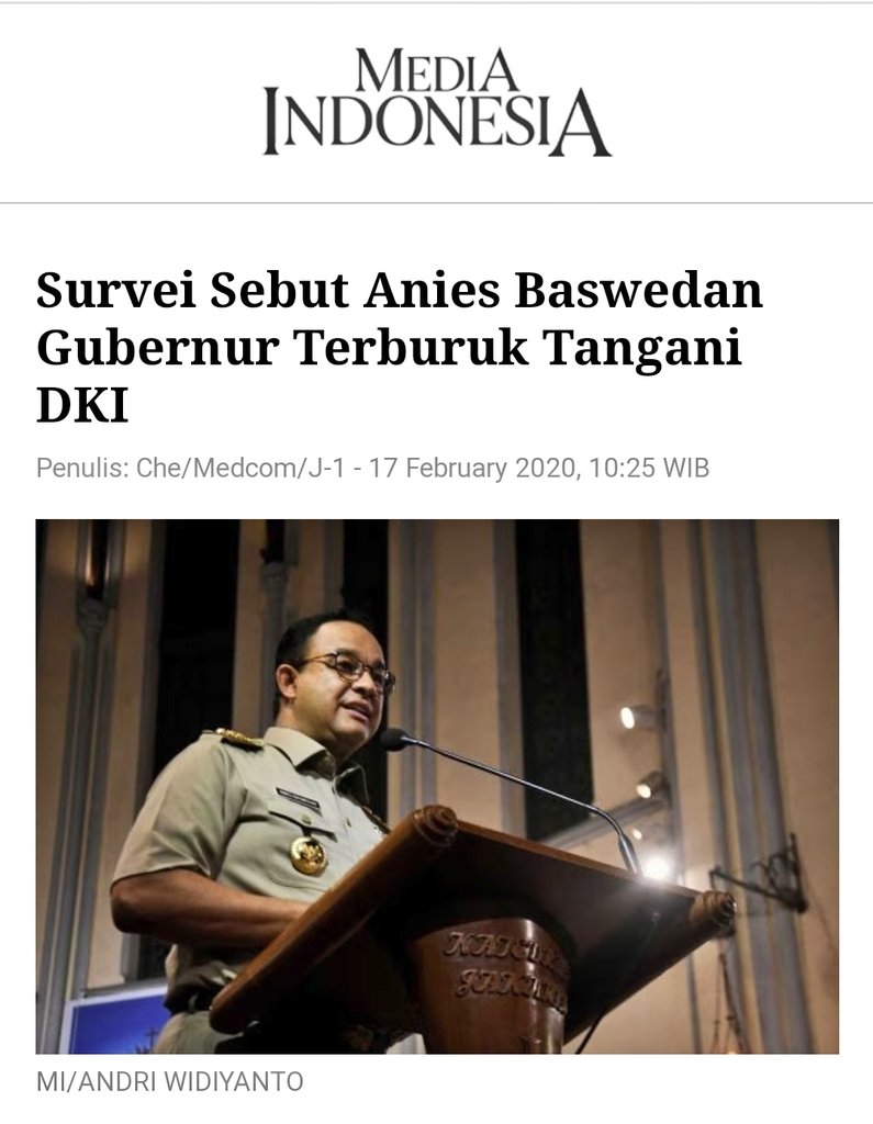 Jangkri83999701's tweet photo. Gabenar tergoblok, terburuk, pemalas
sepanjang sejarah DKI https://t.co/FfdbbmN6fr