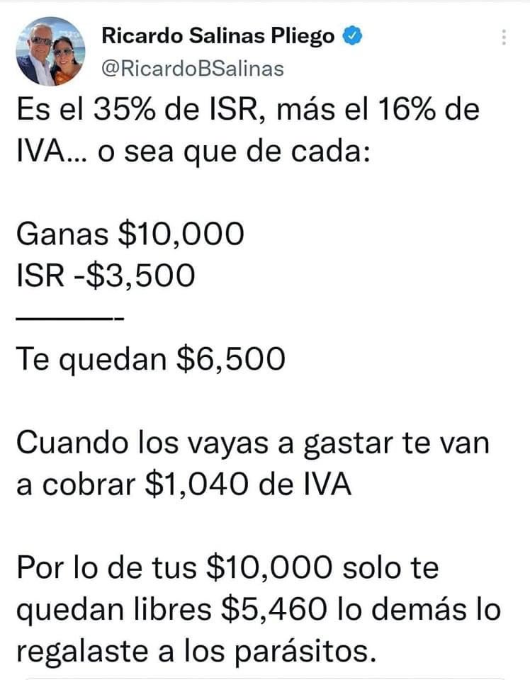 sergiosotoazua's tweet photo. No coincido con tus valores @RicardoBSalinas pero que buena clase de matemáticas simples. 

¡TE MA MAS TE! https://t.co/0MR3a66lo4