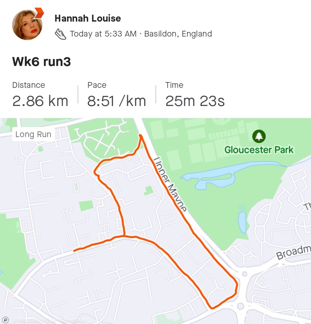 _Hannahl0uise's tweet photo. 25 minute run done and dusted @runners_blue @UKRunChat #bluelightrunners #ukrunchat #couchto5k @Couchto5K #runningcommunity #runningwoman https://t.co/zb7BENH6O1