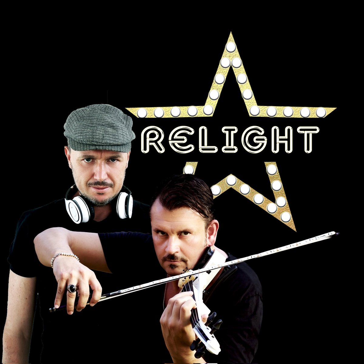 #NewProfilePic #20thAnniversary #NewAlbum  #RelightOrchestra #RelightTheDisco #RobertEnoDj #MarkLanzettaViolin
