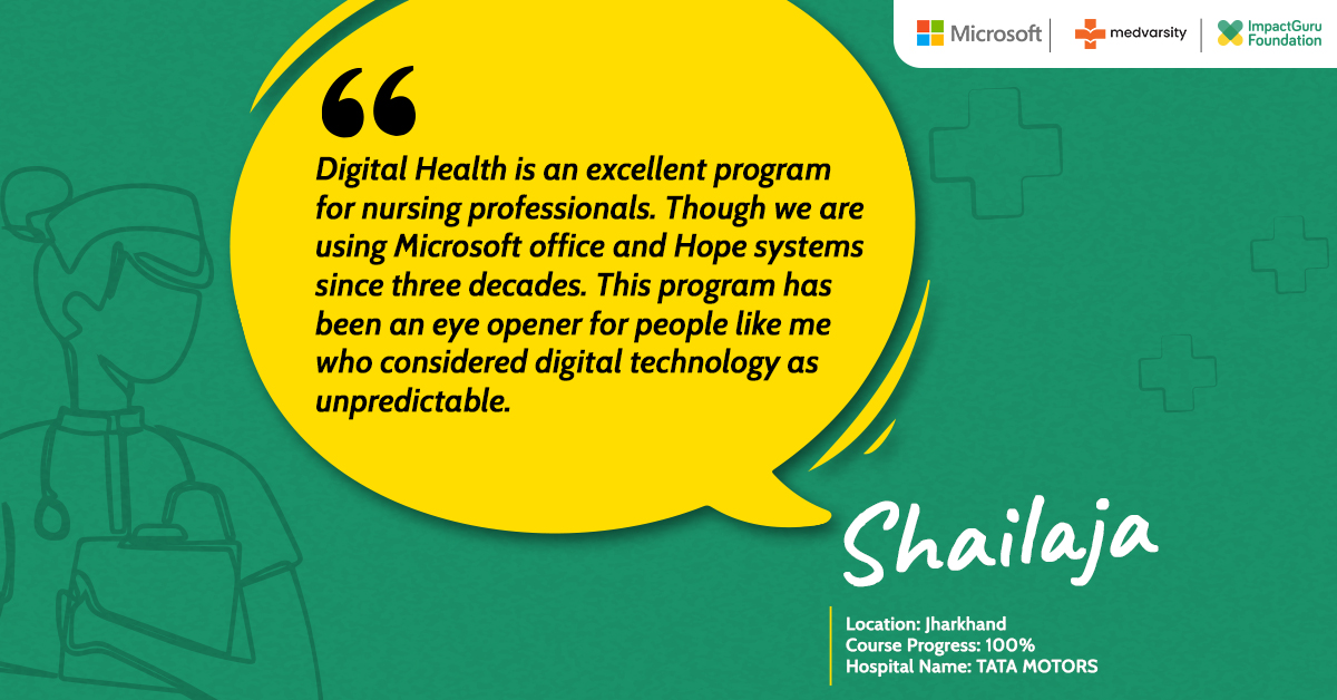 Impact Guru Foundation on Twitter "The DigitalHealthCourse by