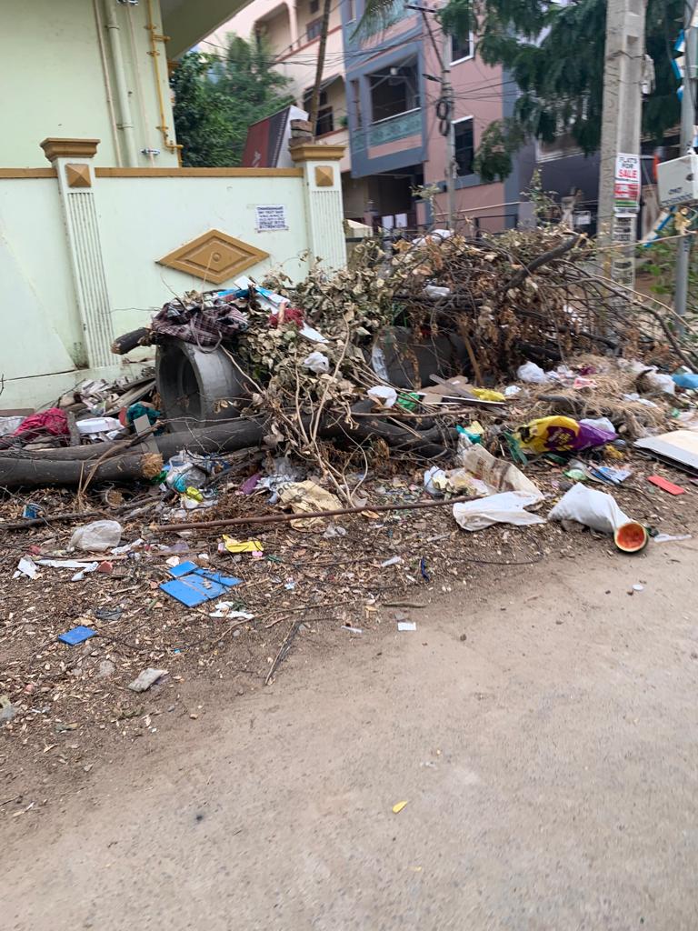 RtcColony's tweet photo. Garbage in the colony was not taken since couple of months it just looks like the dumpyard. Informed the team so many times buy no action has been taken.@KTRTRS @GHMCOnline @CommissionrGHMC @jagadishvcorp https://t.co/XpwZu4IVyW