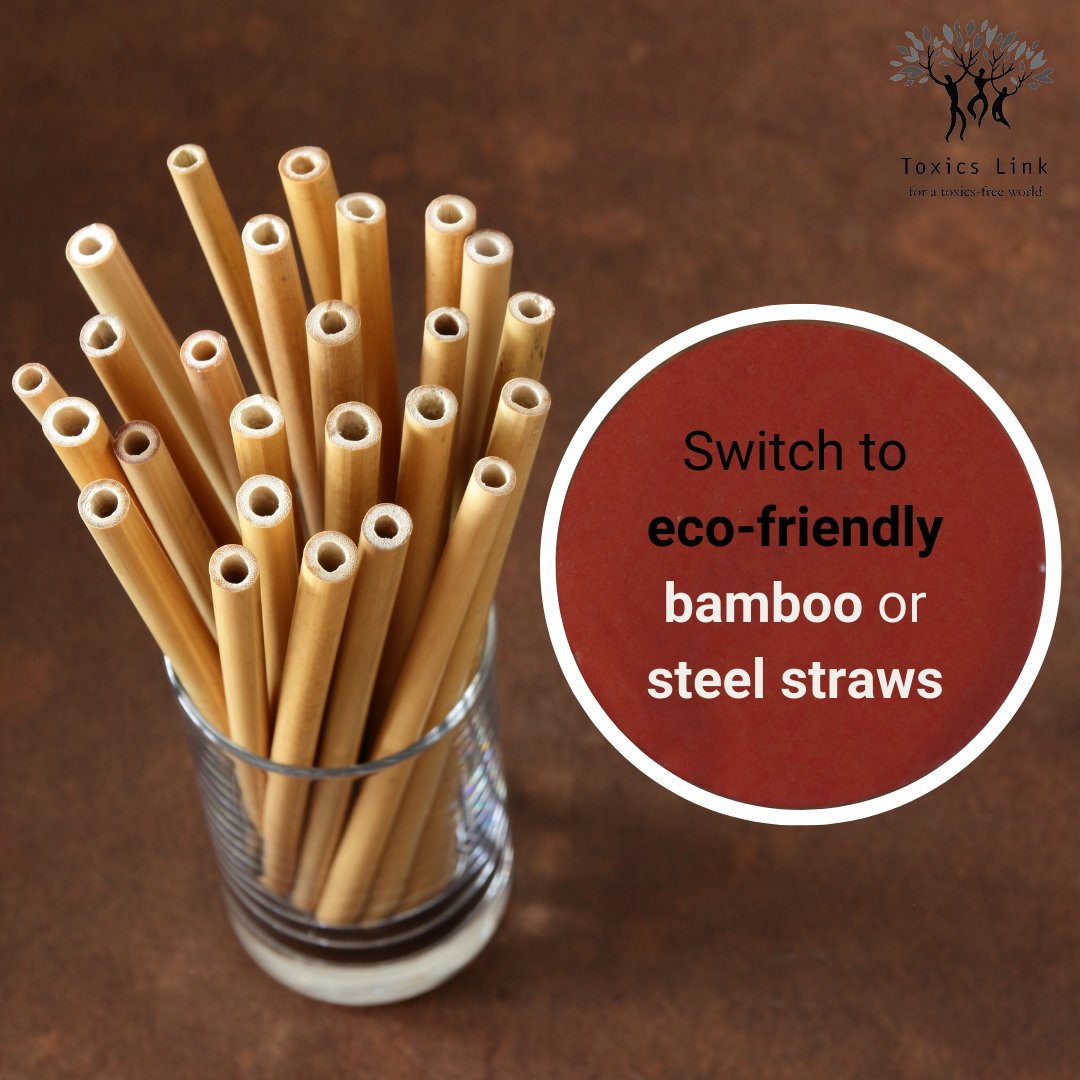 toxicslink's tweet photo. Plastic straws are amongst the top 10 contributors to plastic marine debris globally. Replace plastic straws with sustainable, reusable straws made of stainless steel, silicone, and bamboo or drink directly from the glass when possible.
#BreakFreeFromSingleUsePlastics
@UNEP https://t.co/YcRp4yJ2qo