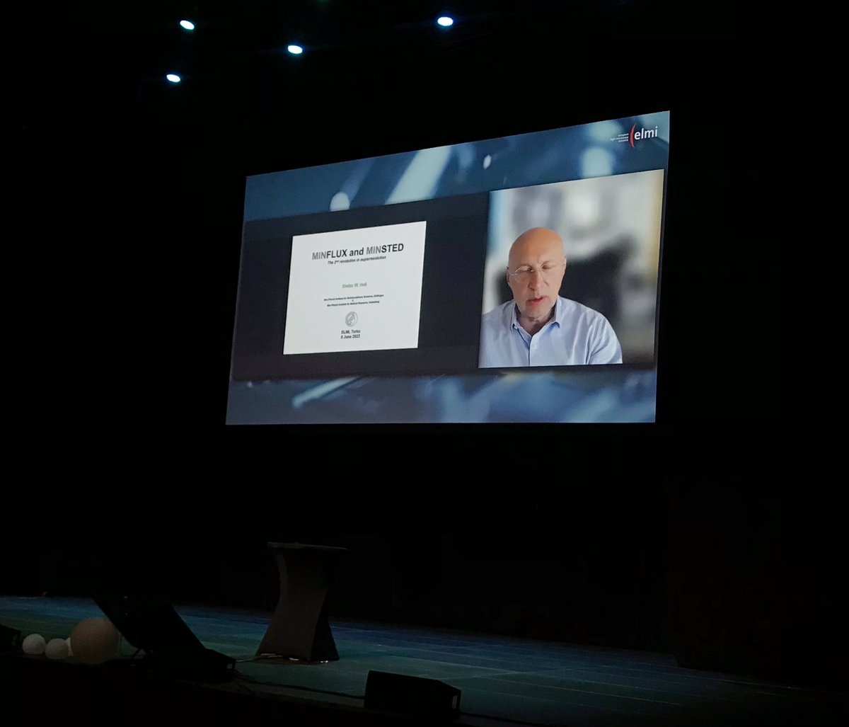 Second day of #ELMI2022 Started with some hot updates on super resolution from Hell 🔥☄️