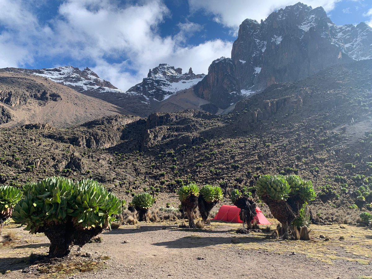 Imagine Spending a night here with your favorite person here. Tag them!!
#mtkenya #camping #adventure #northface #mountains #magicalkenya #travel #spikytours #mountkenyanationalpark #tembeakenya