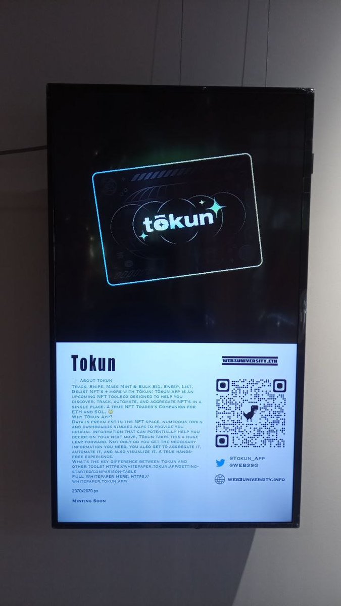 @Tokun_App x <a href="/web3sg/">WEB3SG</a> 

We will be giving away:
• 🎟 3x WL spot for Tokun App

To enter:
• Follow @Tokun_App <a href="/web3sg/">WEB3SG</a> @mahthighhurts
• Retweet + Like this post
• Tag a friend
• Ends in 24Hrs