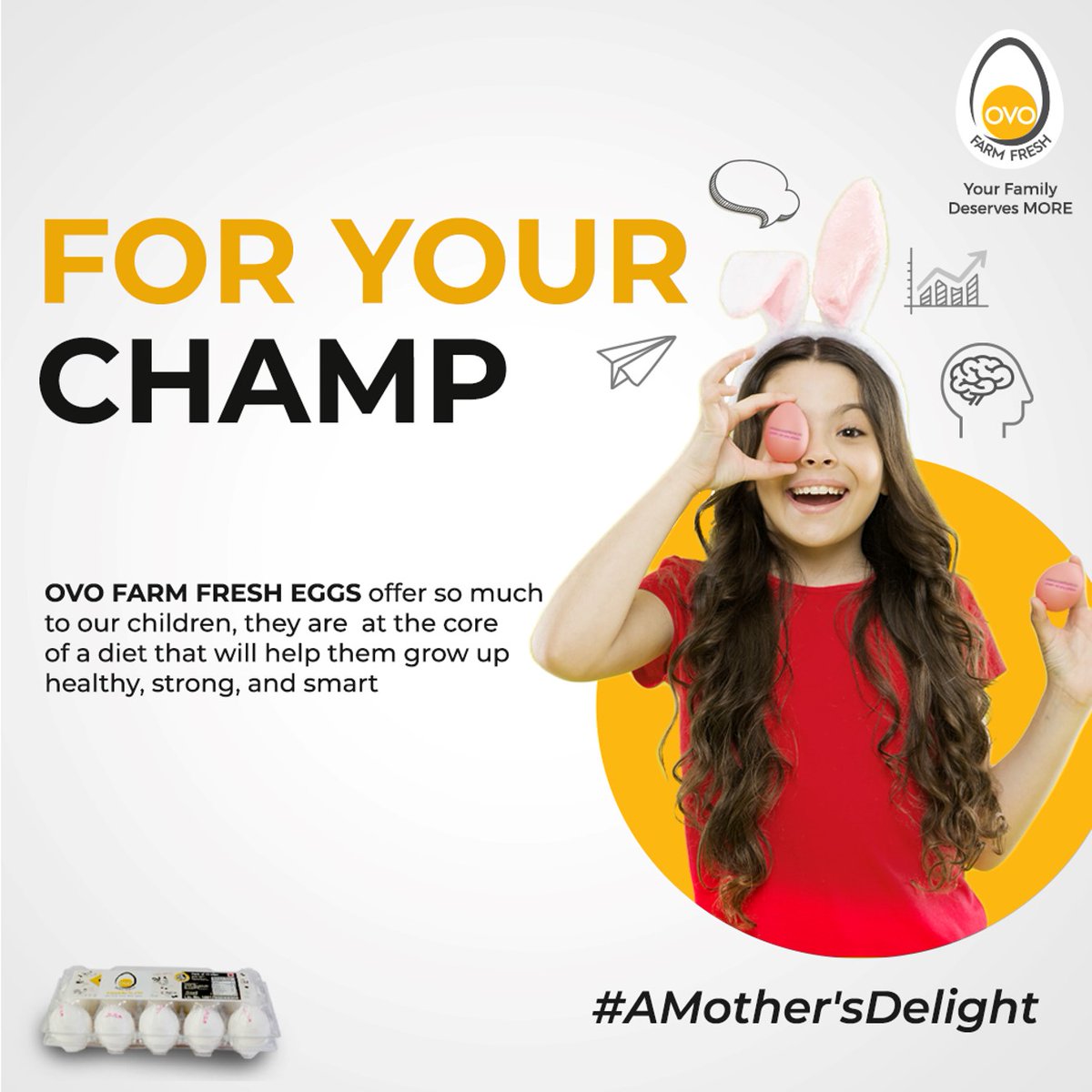 ovofarmfresh's tweet photo. From a nutritional perspective, eggs are simply food. Serving eggs for your child’s overall growth is one of the best choices. 
Visit our website: https://t.co/tWvaK3da3D for more information.
#OVO #OVOFarm #Egg #Tasty #OVOSummer #AMothersDelight https://t.co/je0Fm7Tyrq