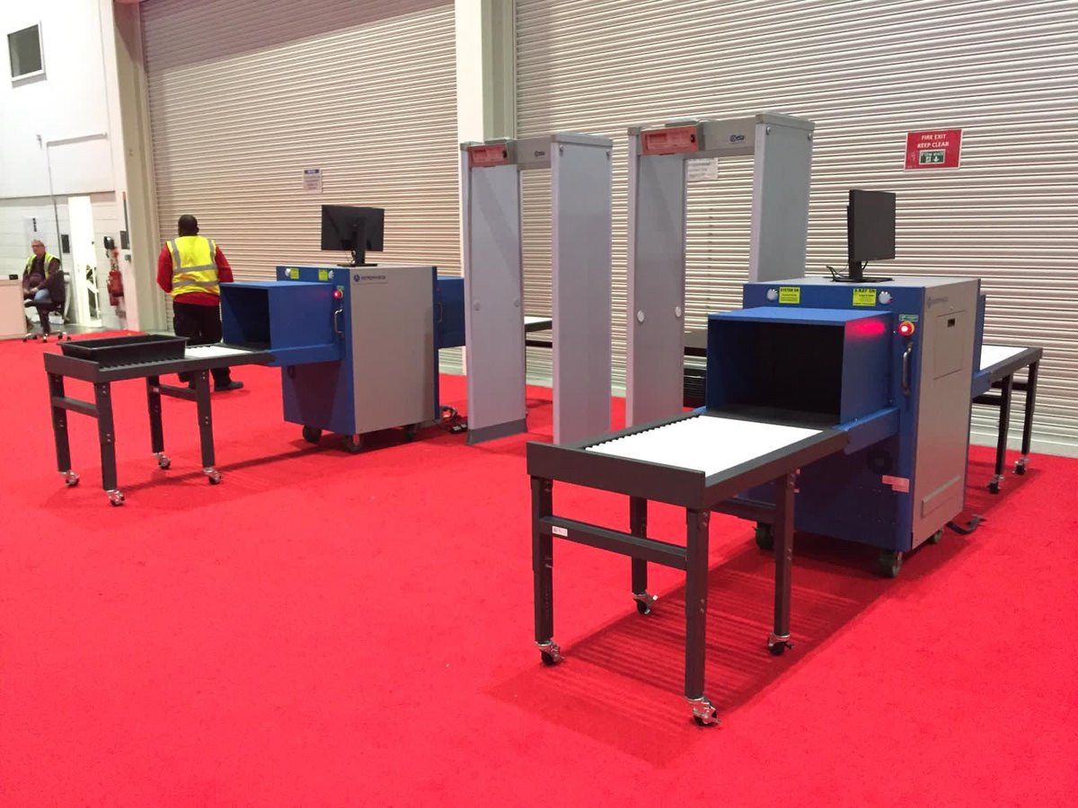 AstrophysicsInc's tweet photo. Astrophysics XIS-6040LC™ systems are ready and waiting to secure the checkpoint entrance at CTX ExCel London today and tomorrow! Meet & greet with our security experts at #booth610 #CTX2022 #Security #CTXeventsecurity #CTEXPO #Counterterrorism #security #ExcelLondonShow # https://t.co/rDM6ZkgyoL