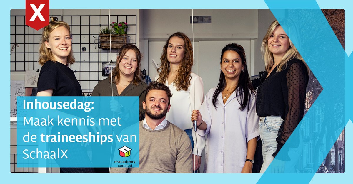 Wist jij dat we ook young professionals helpen met een vliegende start van hun marketing of communicatie carrière? 🚀 Op 16 juni is er weer een #inhousedag waar startend talent kennismaakt met onze excellente Digitale Marketing- en Communicatieprogramma's: bit.ly/3aAWqdB
