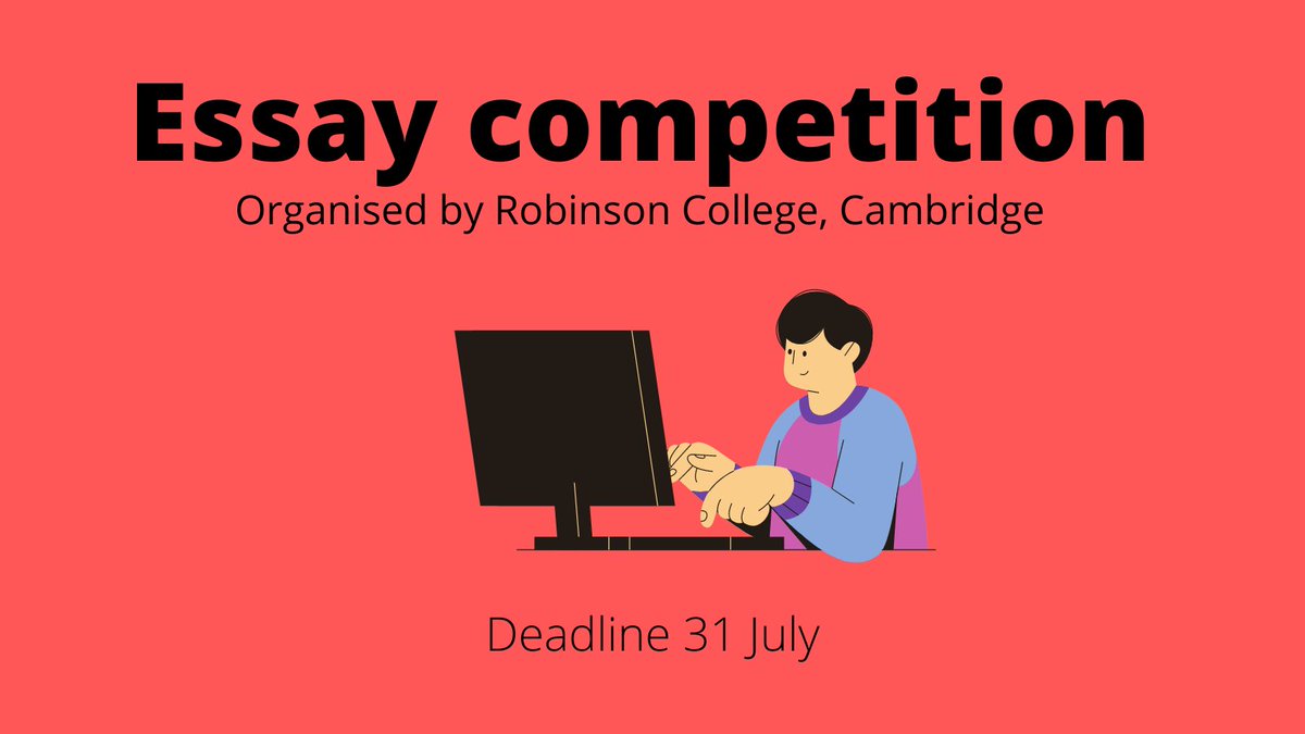 Looking for a way to #ExploreYourSubject ? 

The questions in this essay competition cover a range of topics - have a look! ow.ly/Weyg50JrmBM

#Year12 / Year 13 who will be taking a gap year