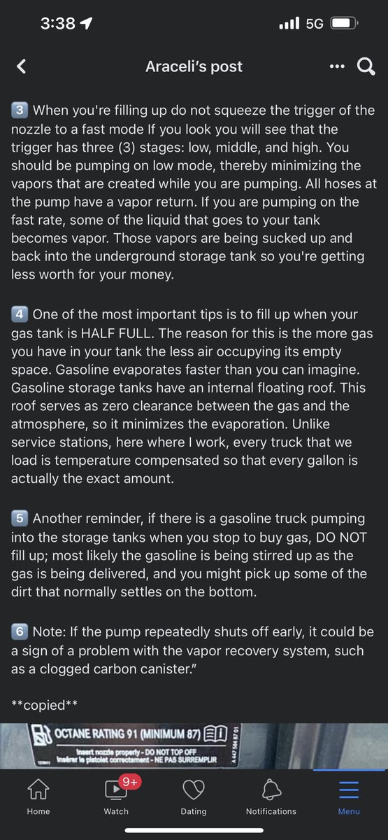 GoodlifeLika's tweet image. Tips on how to maximize gas in your car