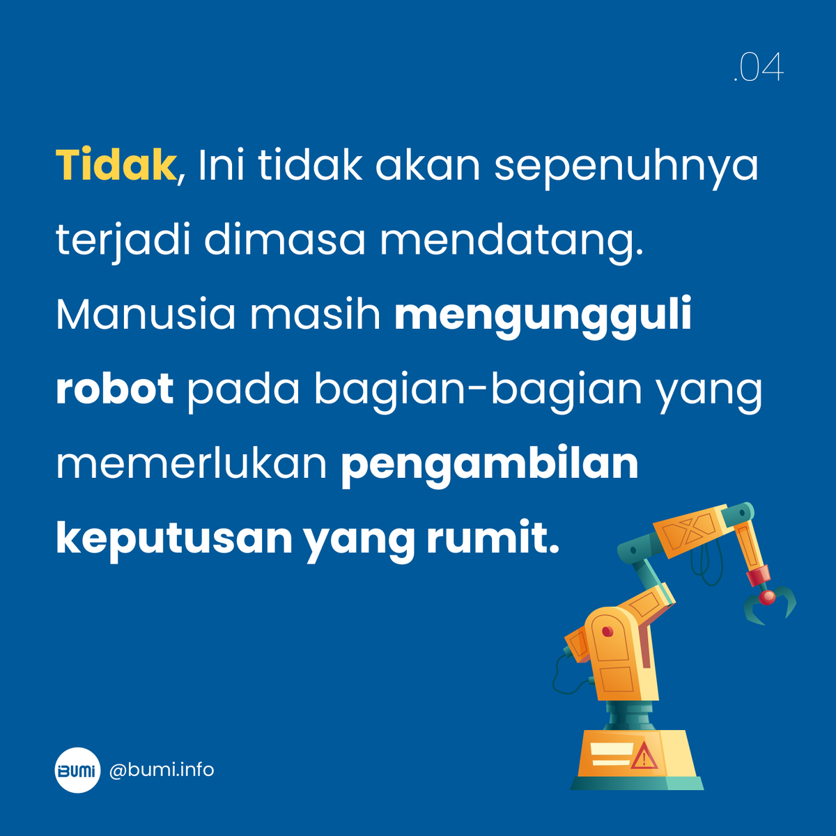 bumi_info's tweet photo. Halo sobat welder, gimana nih kira-kira pendapat kalian. Mungkin gak sih kalau profesi welding bakalan digantiin sama Robot/Mesin dimasa mendatang?
Yuk diskusi dikolom komentar 😉

#welding #tukanglas #tukanglaslistrik #tukanglasindonesia #mesinlas #mesinlaslistrik #senimanapi https://t.co/2N0UmzPfSv
