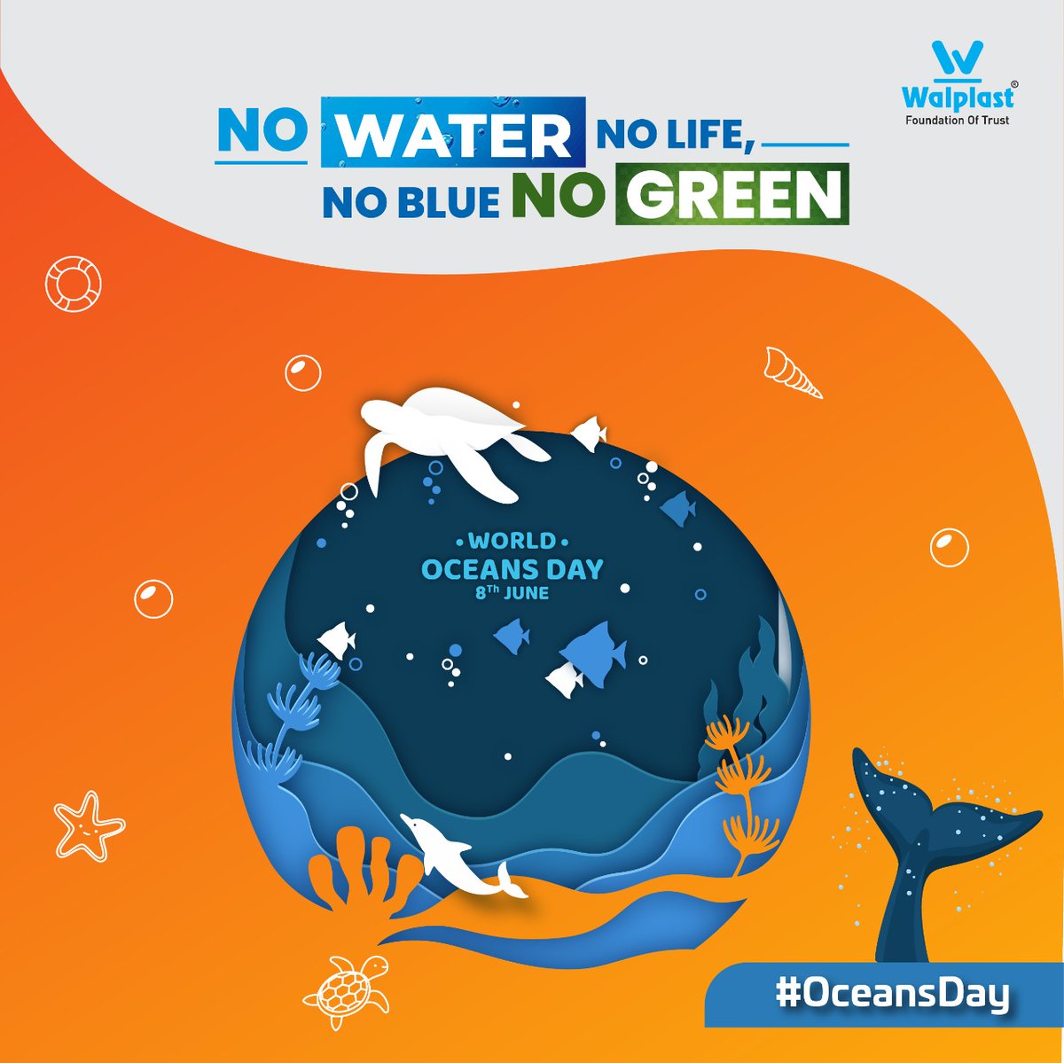 Walplast's tweet photo. Where there is a will, there is a way to save the ocean!
Today, let's pledge to collectively take action to protect our oceans and our future.
#worldoceanday #saveouroceans #saveourplanet #savemarinelife #Walplast #HomeSure #BuildWell #Construction #ExternalTexture #Texture https://t.co/uxvN5S3J7v