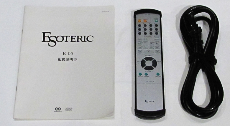 audiounionOSAKA's tweet photo. 新規入荷中古品のご案内!!
SACDプレーヤー
ESOTERIC　K-05
若干の傷や薄いこすれがございます。
商品詳細 ⇒ https://t.co/YAq4Km0oRU
#SACDプレーヤー #ESOTERIC #K05 https://t.co/KjAaFzPrRX