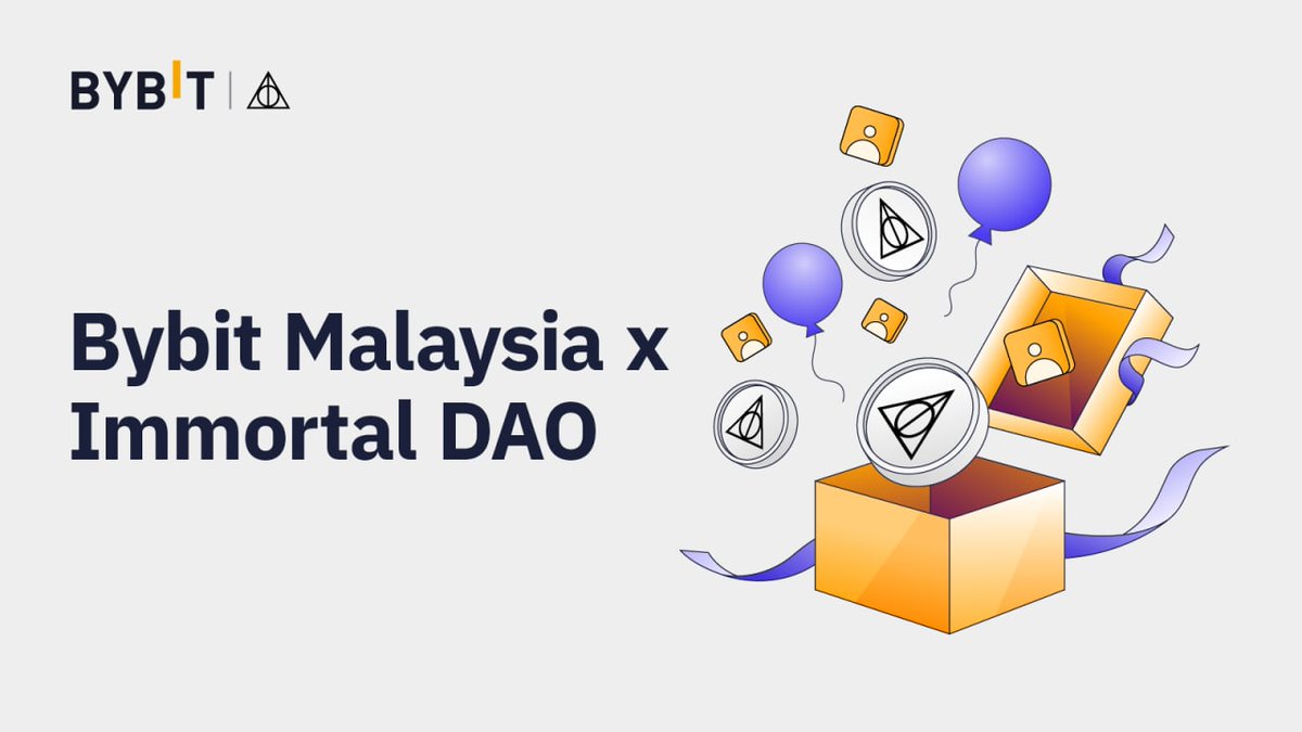Bybit Malaysia x Immortal DAO giveaway

Complete all the tasks in the Gleam to stand a chance to win prizes. 
gleam.io/HBE2O/bybit-ma…

Set yourself a reminder as we will be having IMMO project owner in Bybit Malaysia Telegram group today to tell us more about his amazing project.