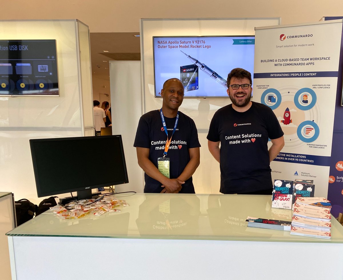 CommunardoApps's tweet photo. Good morning #Budapest!
We're excited to be part of #AtlassianDay by @metainf
Want to learn how to set up a successful cloud-based team workspace? Then make sure to meet @theantal & Preston Dube at out booth. https://t.co/dWeNvAAFfu