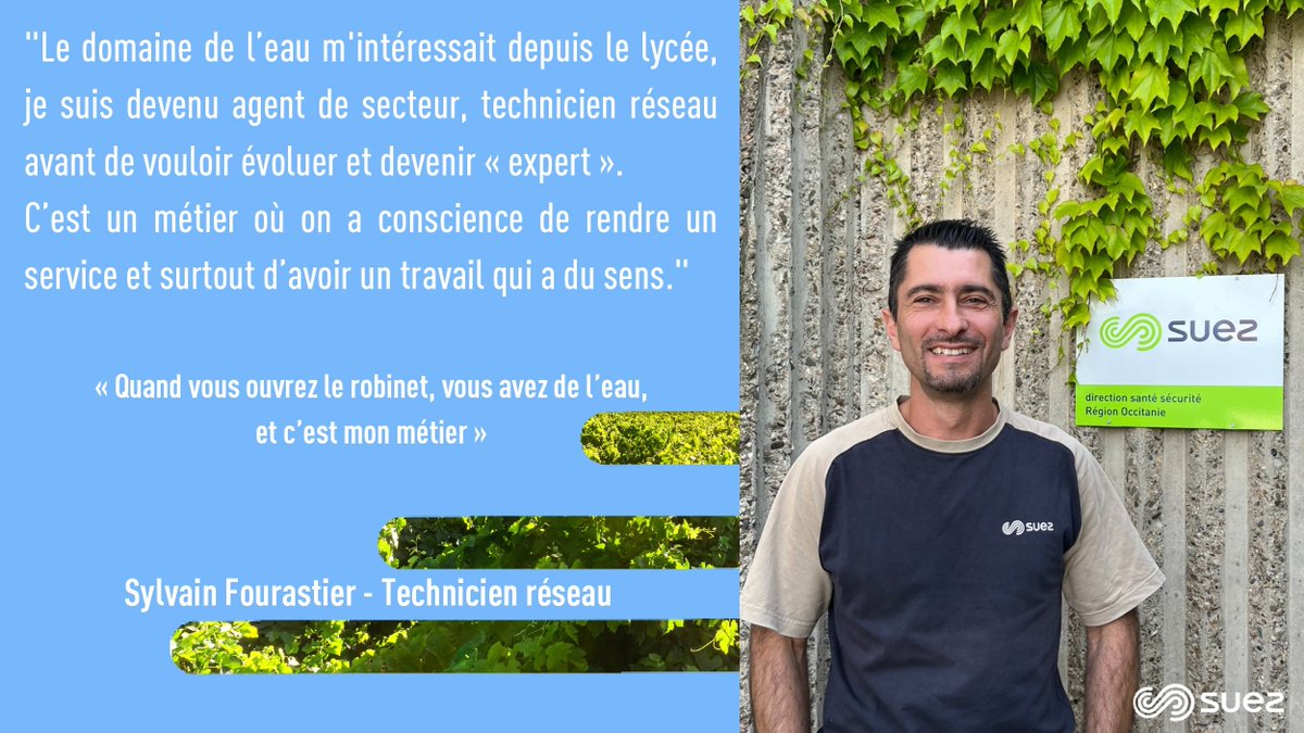EmilieT34's tweet photo. Pour votre alternance choisissez l’environnement chez @suezFr en #Occitanie. 
Pour lire les missions proposées : https://t.co/h5JOQyo1Ec #alternance #apprentissage #environnement #jaichoisilenvironnement https://t.co/atw9xTxfLA