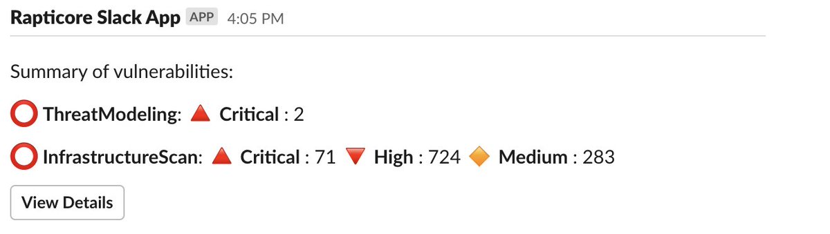 The lifecycle view of vulnerabilities is unique to Rapticore. With Automated Threat Modeling across the App portfolio get instant feedback to devs. Shift left for Threat Modeling but Automated &amp; continuous. #threatmodeling #applicationsecuirty #rapticore #RSAC2022