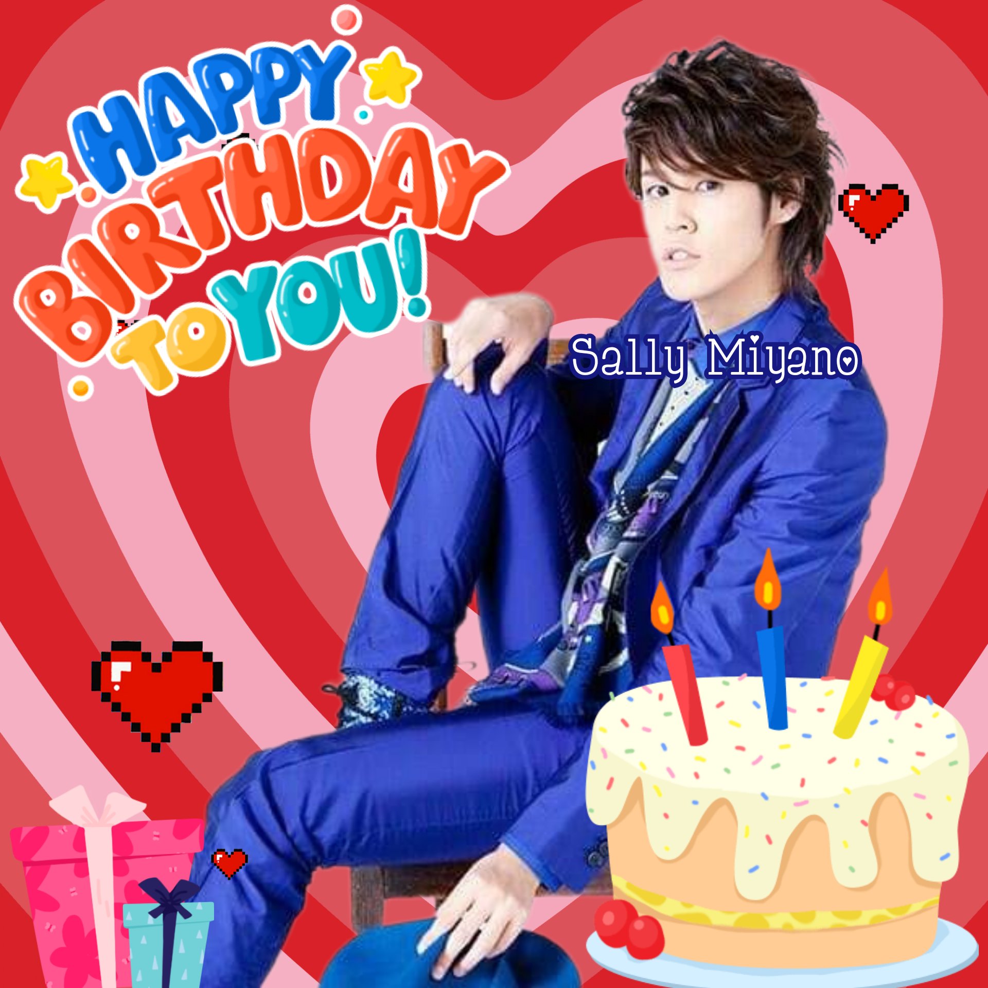 HAPPY BIRTHDAY MAMORU MIYANO!    Love you     