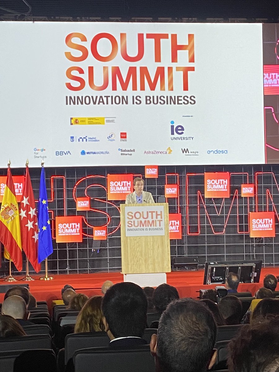 EndeavorSpain's tweet photo. #DecodingComplexity el lema de @south_summit para su 10 aniversario no puede ser más acertado según @AlmeidaPP_ cuyo objetivo es que Madrid facilite la prosperidad del ecosistema emprendedor. “Emprender no debería ser complejo, sino apasionante” https://t.co/DOiLmY5gyS