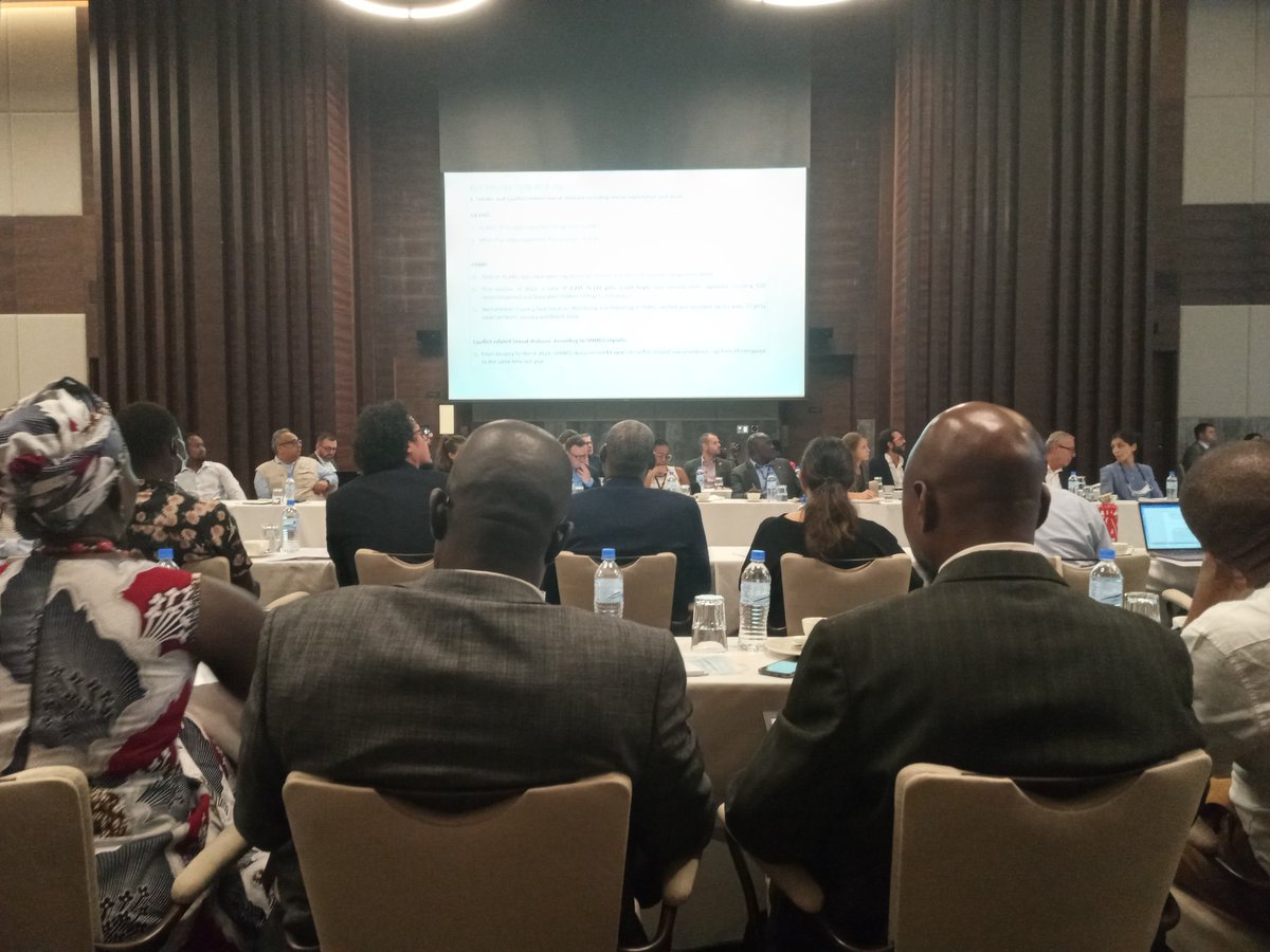 MusaZabib's tweet image. Protection Round Table an opportujity to understanding protection Risks in South Sudan causes and solutions.  
@idra_ss 
@NyantiSara 
@OlajideDemola @OCHASouthSudan @IOMSouthSudan 

#protectionofchildren
#ProtectionofWomen
#Protectionofcivillians