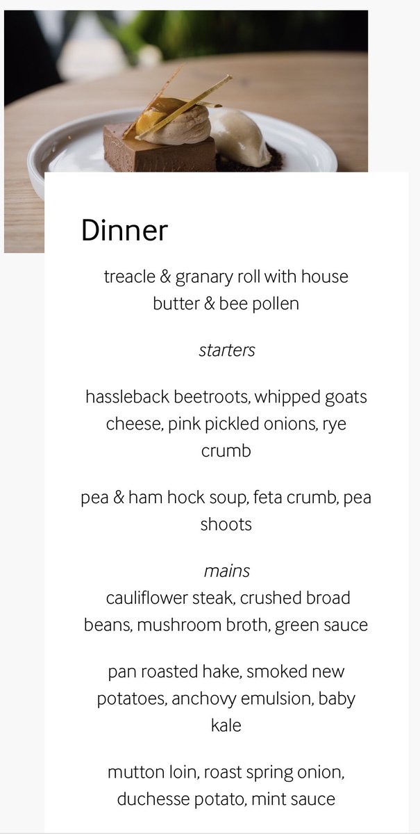 verbenakitchen's tweet photo. Why not join us for dinner this week. Plenty of space, book in bio! https://t.co/UoUTiI00Mj