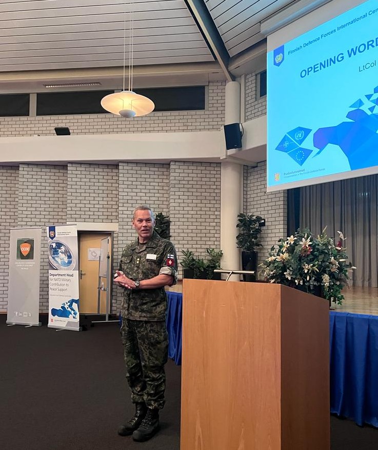 nicvonbons's tweet photo. All set for the annual #MC2PS conference, this year in the Hague. 🇳🇱
#fincentfi, delivering training solutions for #NATO and its partners.
Training areas: Human Security, Comprehensive Approach, Partnerships, Security Force Assistance.
#trainingleaders https://t.co/Bxh28cXPJ3