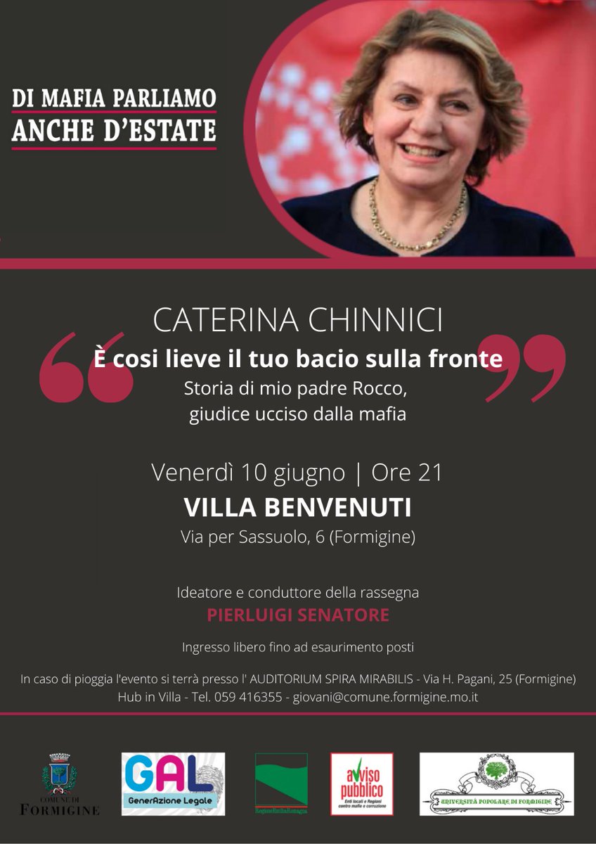 PierSenatore's tweet photo. #mafia #chinnici @Mondadori @avvisopubblico https://t.co/vHhGFfzJix