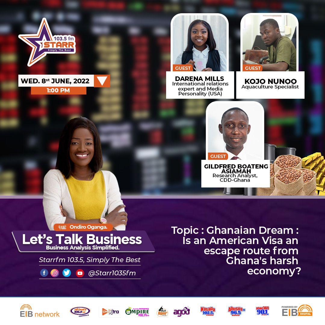 OndiroOganga's tweet photo. Interview dates as far as 2025 is not slowing down Ghanaians. Many are determined to leave. What promise lies beyond Ghana's borders? join me on @Starr1035Fm as we discuss from 1-2pm @GHOneTV 

#tamale #NABCO #article71 #NanaAddo #Bawumia #kwame #Rasta https://t.co/oVaXUZX3Lo