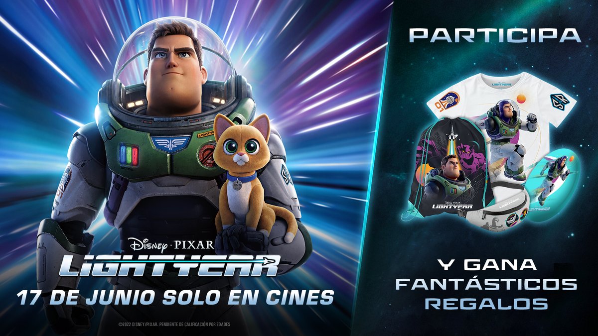 ¡CONSIGUE UNO DE ESTOS 8 PACKS DE #Lightyear!  
Para participar:
🐦 ¡Síguenos! (<a href="/ocine_es/">OCINE</a>)
🔁 RT
🗨 Menciona a la persona más fan de #Buzzlightyear que conoces
📃BBLL ➡ bit.ly/3MzgeLI
📅 Finaliza el 22/06 📅