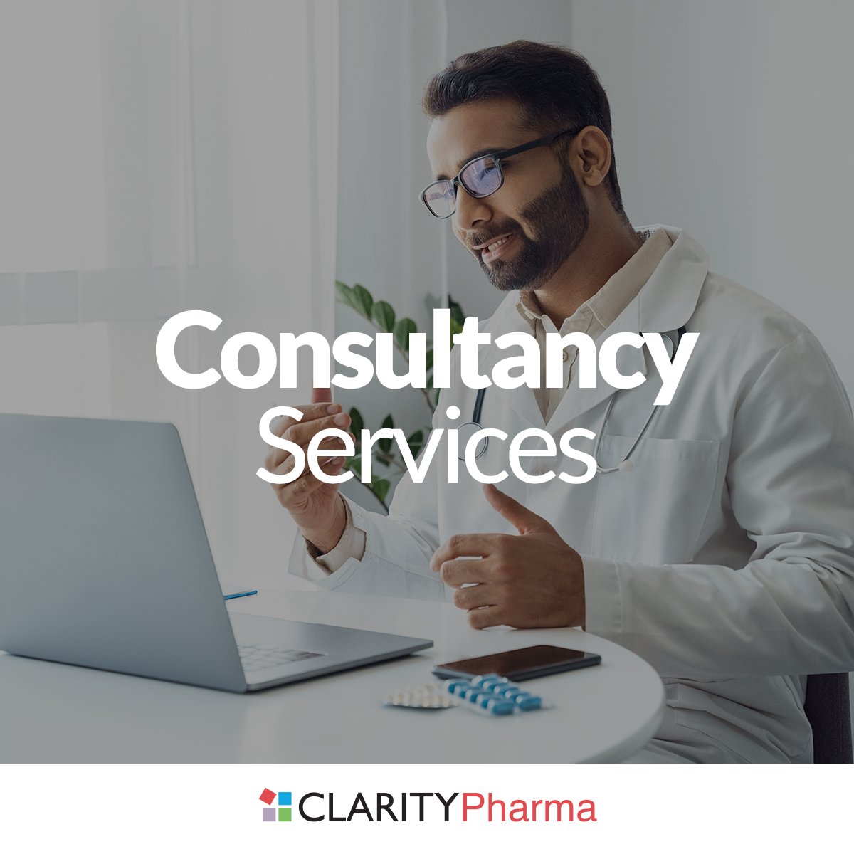 ClarityPharma's tweet photo. With our consultancy support, we're able to assist you with market insights, analytics and forecasting enabling you to make smart business decisions based on market intelligence - https://t.co/UOixruiXtS

#ClarityPharma #ConsultancyServices #MarketInsights https://t.co/NEgdXibIKZ