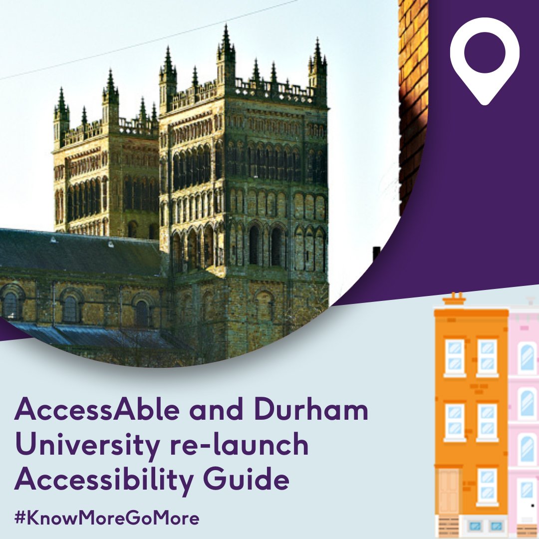 AccessAbleUK's tweet photo. Durham University @durham_uni have worked with AccessAble to update Detailed Access Guides to teaching/meeting spaces and routes across the colleges. You can view the Access Guides to Durham University here: https://t.co/5JqeXqK9qN
#KnowMoreGoMore #AccessAbleDU #DUinspire https://t.co/5A9SCxKNoI