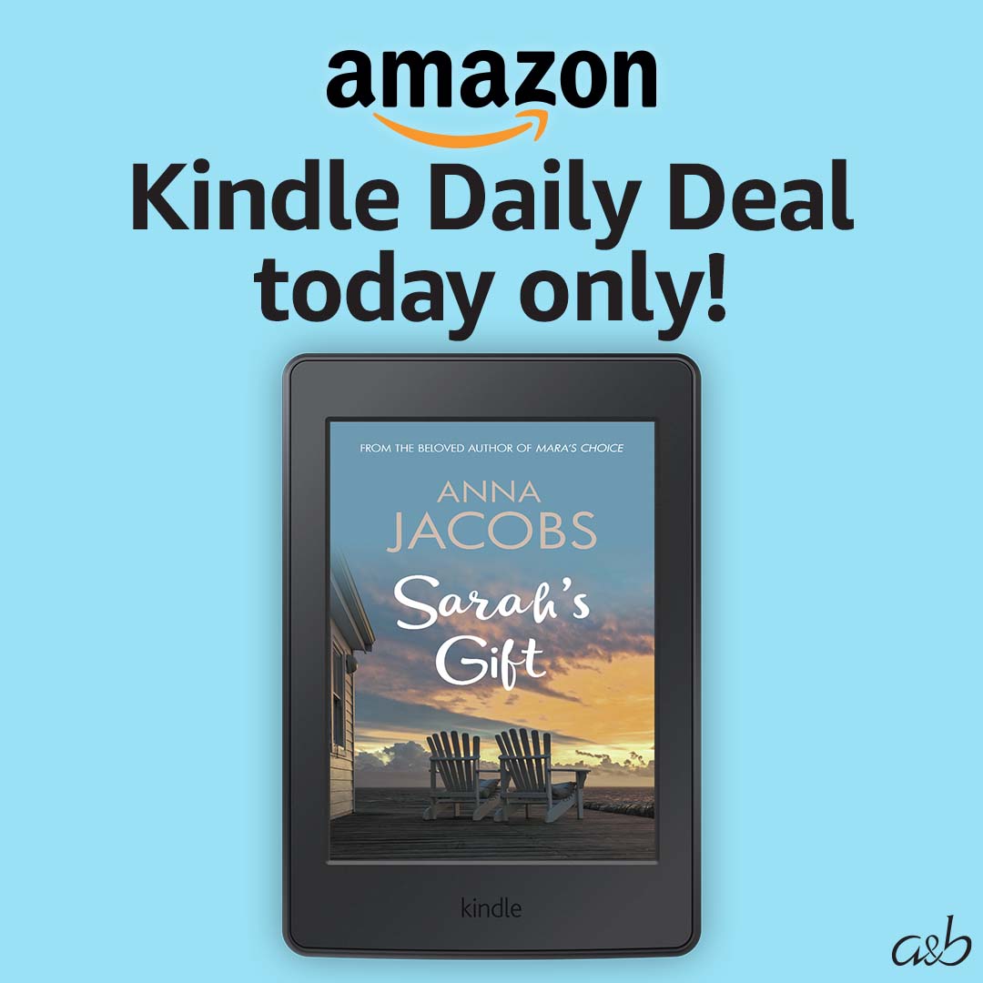 AllisonandBusby's tweet photo. Australian readers📢
 
Listen up, for today and today only, get Sarah’s Gift by Anna Jacobs in the Kindle Daily Deal!

A family, a fortune and a year that will change their lives forever.

Get it here: https://t.co/jYP2YDZ1Zh

@AnnaJacobsBooks #AnnaJacobs https://t.co/EXLNWyoq1h