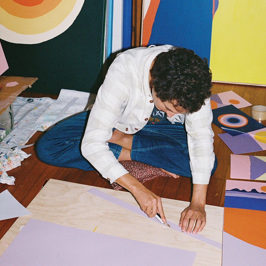 horizonartfest's tweet photo. Lines are being drawn. Horizons are being formed.

All will be revealed next Friday — our 2022 program launch.

—

Image: Jack MacRae in his studio by Kyle Dobie from Your Local Film Lab. https://t.co/aeyUfA5xgY