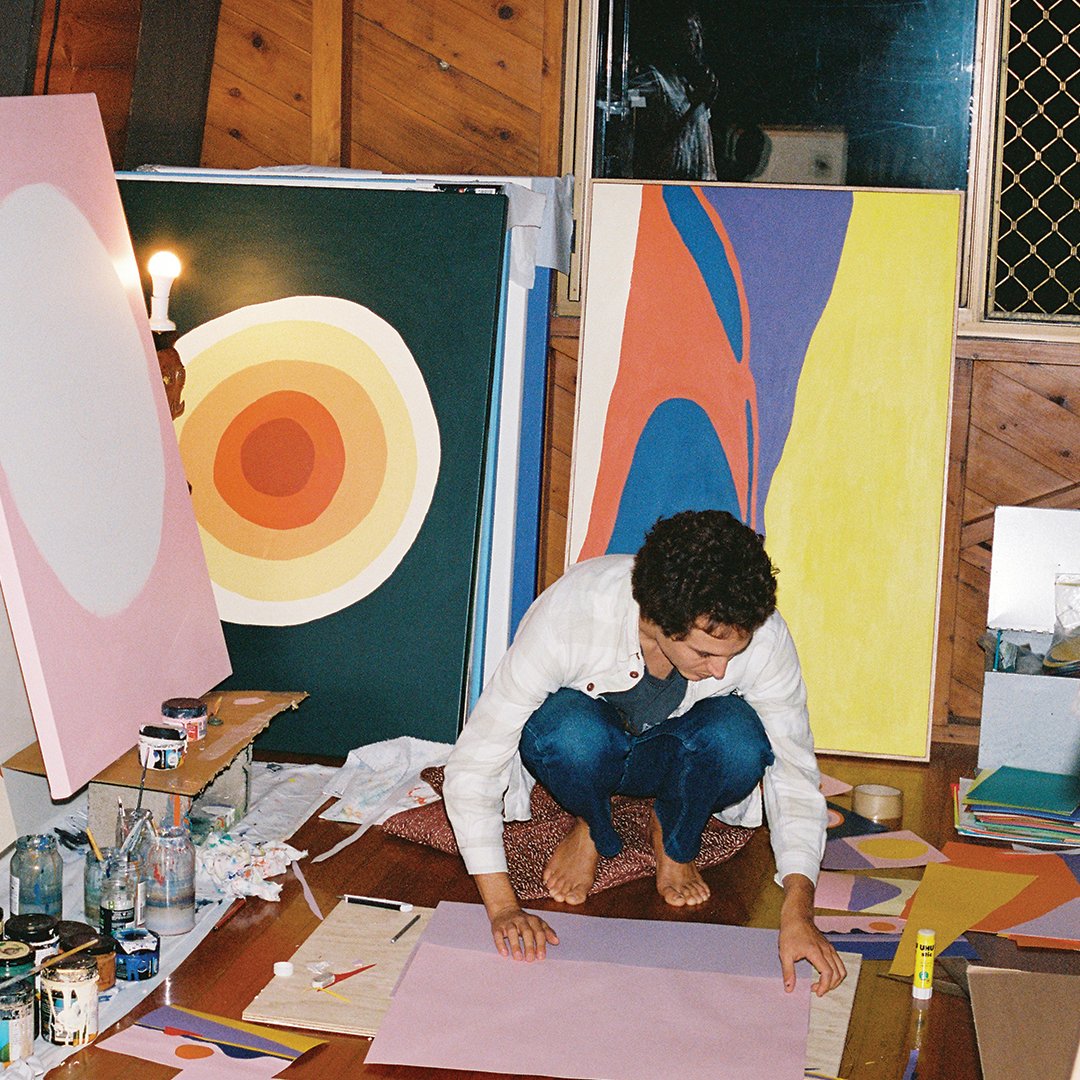 horizonartfest's tweet photo. Lines are being drawn. Horizons are being formed.

All will be revealed next Friday — our 2022 program launch.

—

Image: Jack MacRae in his studio by Kyle Dobie from Your Local Film Lab. https://t.co/aeyUfA5xgY