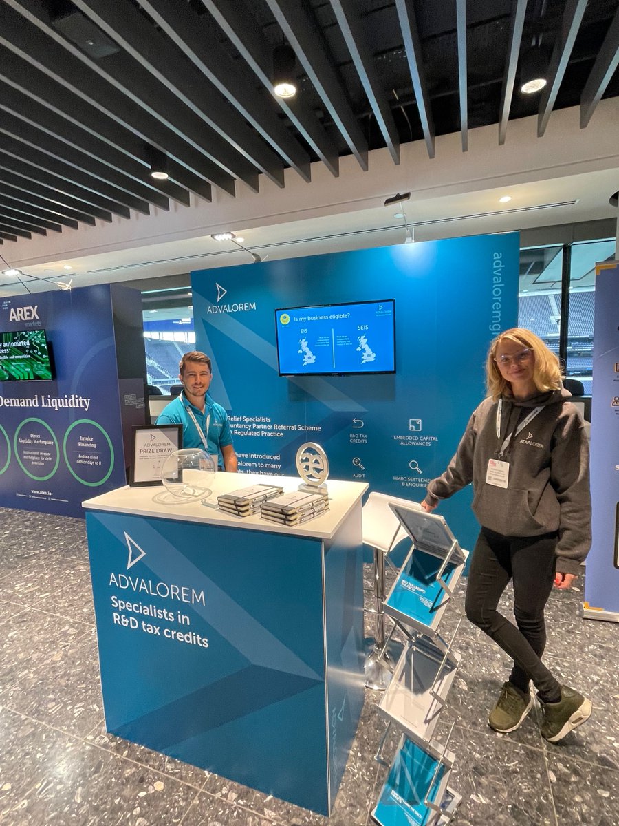 AdValoremGroup's tweet photo. All set for a brilliant day at the #digitalaccountancyshow ๐
๐ You can find us on Stand 8, drop by to meet our team and see our partner Tax Relief services.
#tax #accountants #acca #acquisitions #talent #DAS #digitalaccountancy https://t.co/2l8iswLS3J