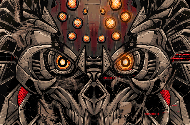 Nft4R's tweet photo. You know the creepy octopus machines in Matrix? Well, this Clan Leader #Machineheadz is inspired by them 🦑

With the glitch animation this looks sooo cool. Stay tuned for the full piece! 🎨

#CNFTCommunity #Matrix #nftart #CNFTProject #nft #NFTdrops https://t.co/gtQ8cJyvD0
