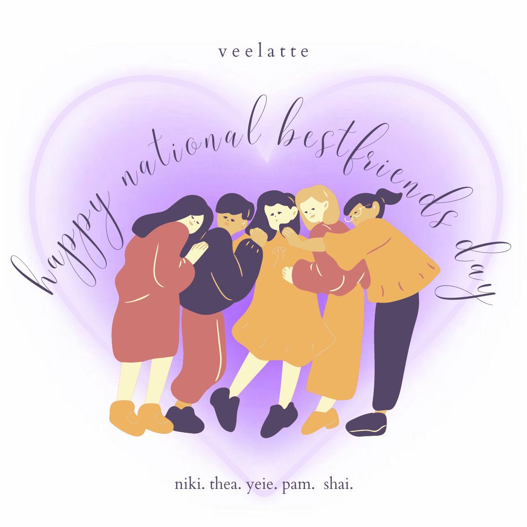 veelattee's tweet photo. first time celebrating national bestfriends day together. 🫶🏻 https://t.co/X72pPEJbFH