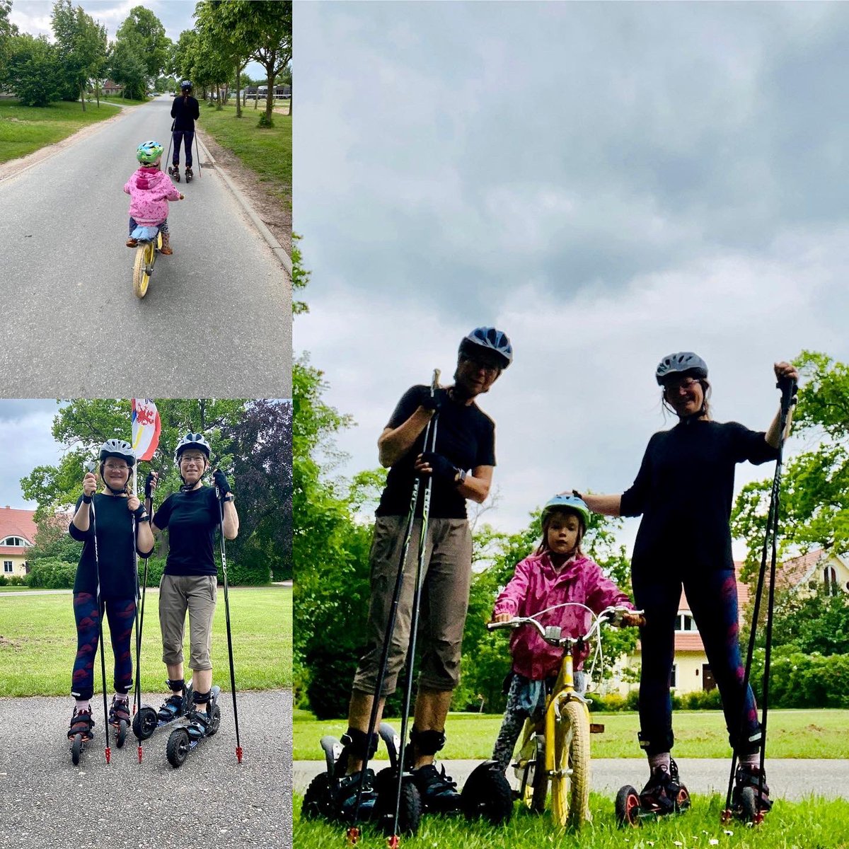DieOberhoferin's tweet photo. CrossSkating ist Familiensport … Komm mit - RollDichFit hier im Team Ostsee https://t.co/qRbjUJtUBh