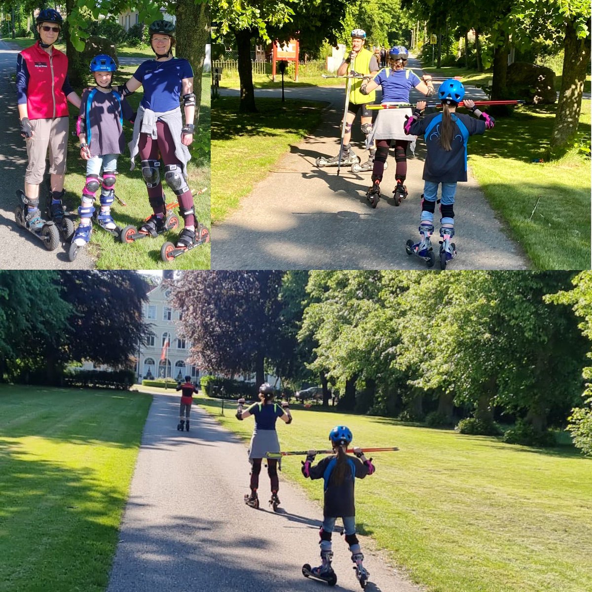 CrossSkating ist Familiensport … Komm mit - RollDichFit hier im Team Ostsee