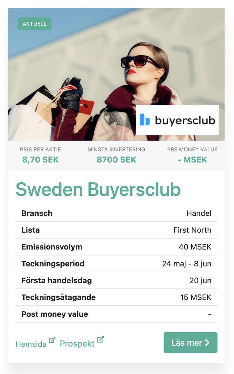 IPO.se (@IPOnyheter) / Posts / X