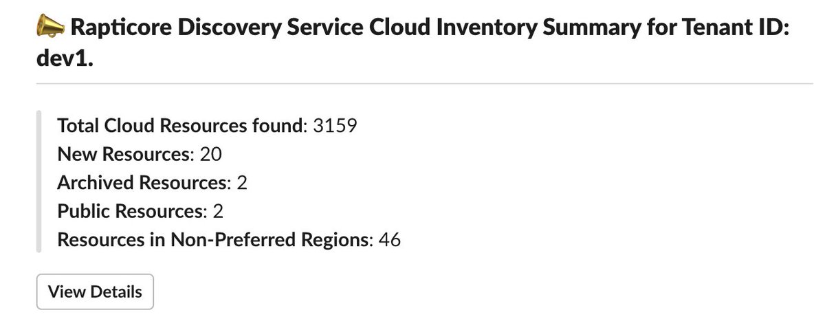 We believe Cloud Inventory is a commodity feature. It should be available for free and it is In Rapticore Freemium. Make your Cloud a little less cloudy.