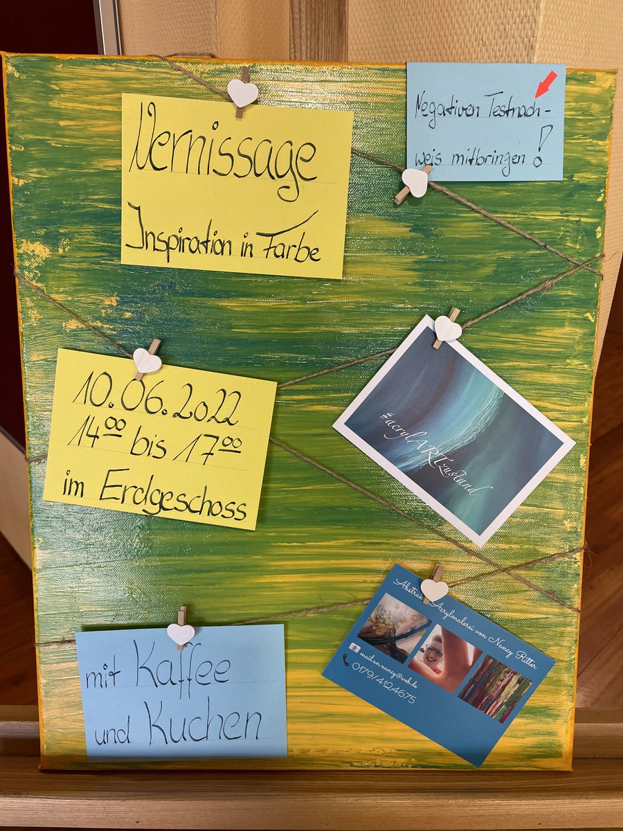 Kunst und Pflege - das geht! Nancy Ritter ist Hobbykünstlerin und Altenpflegerin mit Herz und arbeitet seit September letzten Jahres im Caritashaus St. Josef im Itzehoe.
Am 10.06.2022 findet ihre 1. Vernissage im Caritashaus St. Josef statt!! 
#Caritas #Kunst #Vernissage #Pflege