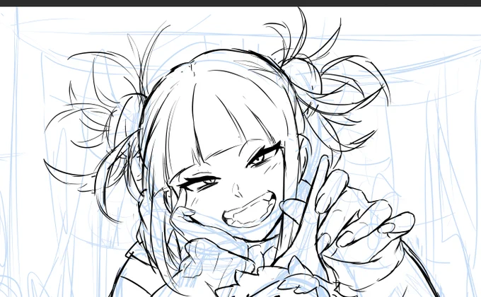 トガちゃん描くの楽しい 