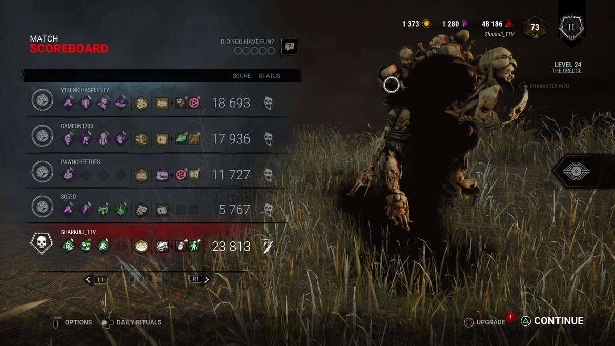 Sharkuli's tweet photo. #PS5Share, #DeadbyDaylight This for later https://t.co/VHZEoumfJ0