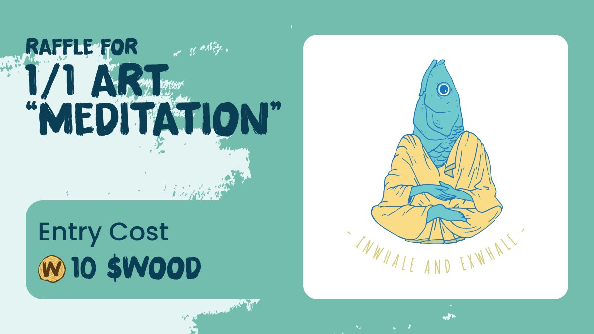 mindfolkART's tweet photo. Inwhale... Exwhale... 

New 1/1 Art piece added to the Kingdom Fair 🐳

Enter 🔗 https://t.co/jdX5HWp4PE
10 $WOOD per entry

How does it work? 👇 https://t.co/dIWaHIl2B3