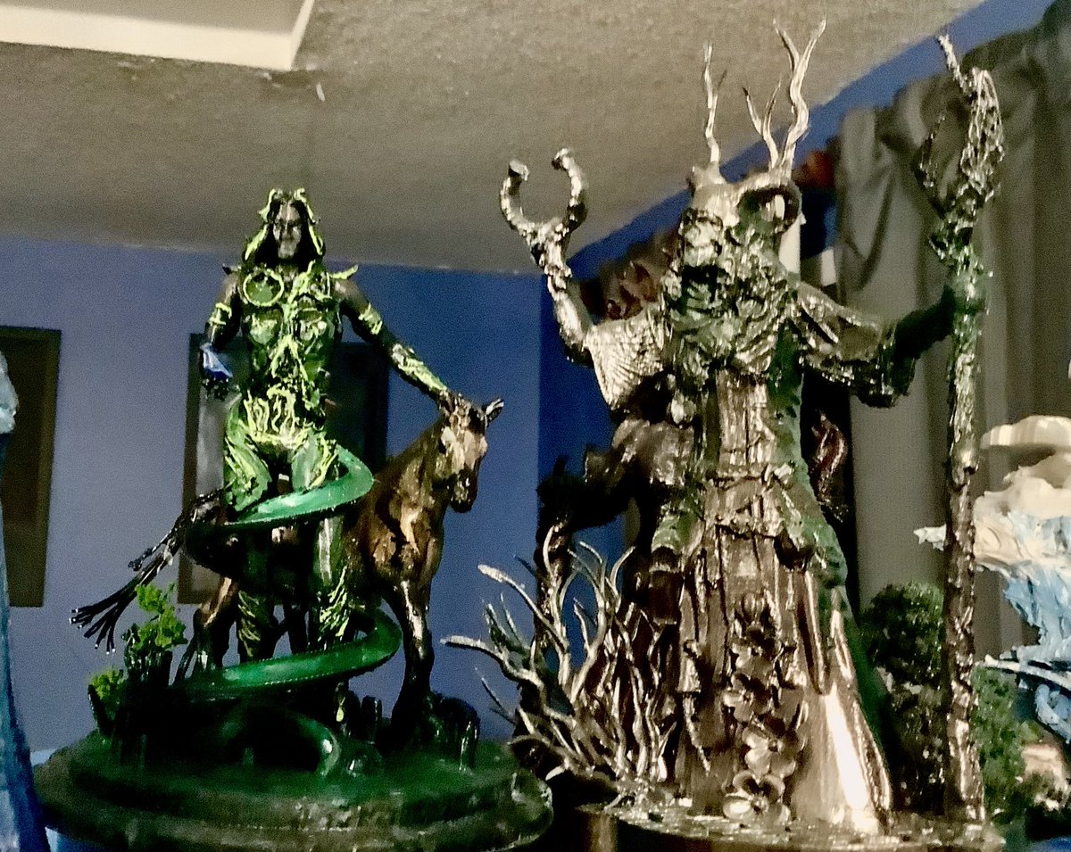 MyRitualMagic's tweet image. Rhiannon and Cernunnos … WIP