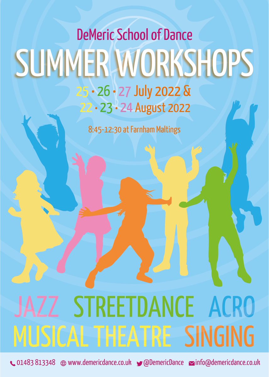 DemericDance's tweet image. Summer Dance Workshop places available.