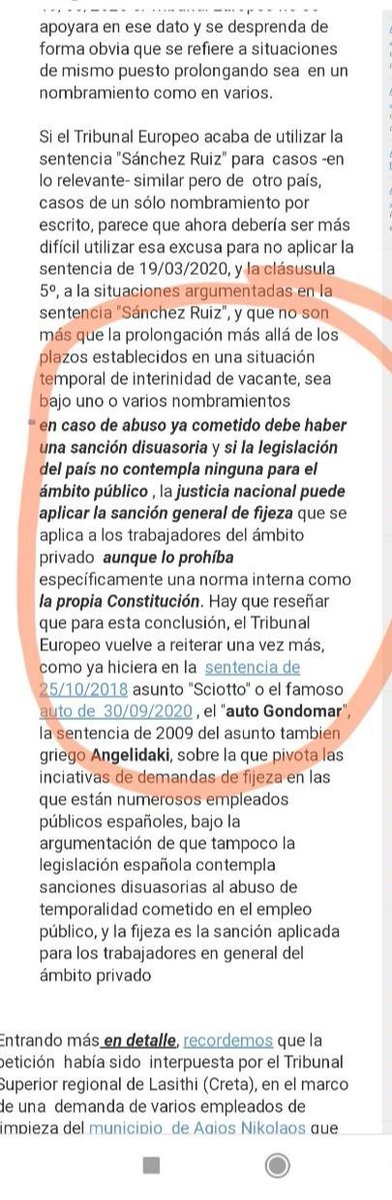 HENRYSC1971's tweet photo. #FijezaYaEsLegal 
En caso de abuso ya cometido debe haber una sanción disuasoria y si la legislación del país no contempla ninguna para el ámbito público , la justicia nacional puede aplicar la sanción general de fijeza que se aplica a los trabajadores del ámbito privado...💥🤯 https://t.co/pbtA9J8413